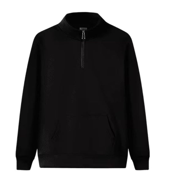 Fleecetröja half zip