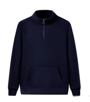 Fleecetröja half zip 2