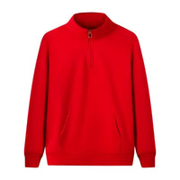 Fleecetröja half zip 6